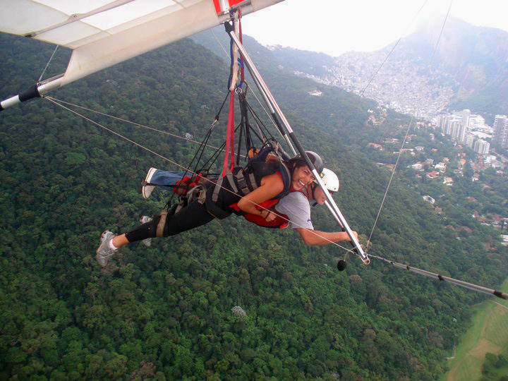 Volar en alas delta en Río de Janeiro